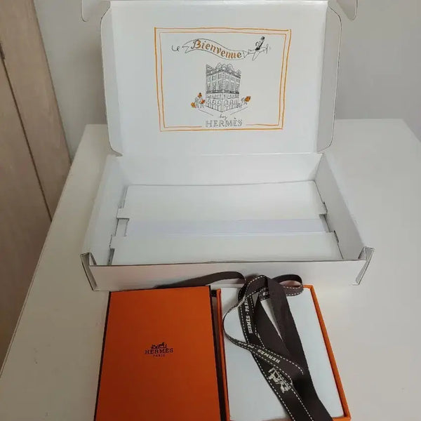 [BUNJANG] Hermès Mini Box, Packaging String, and Box Set / 정품 에르메스 미니박스와 포장끈과 포장박스 세트