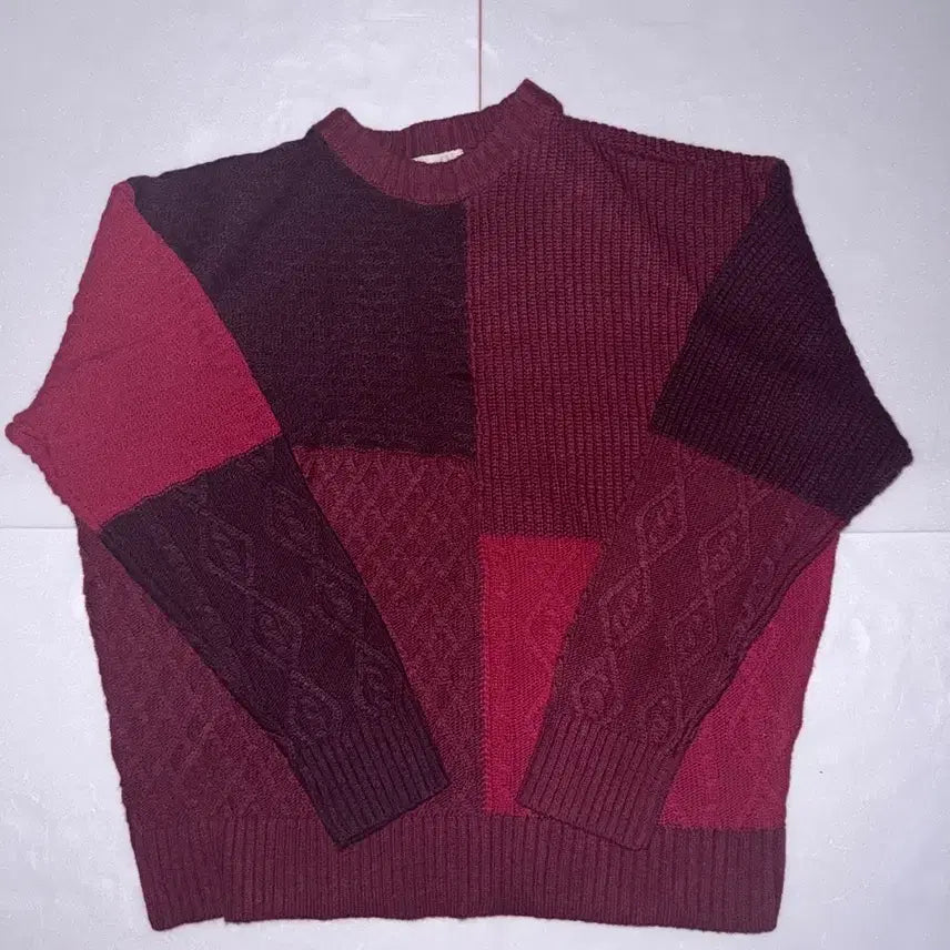[BUNJANG] Patch Knit XL Sweater / Patch Knit XL (3)