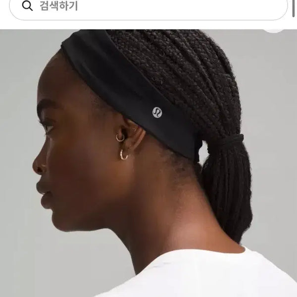 [BUNJANG] Lululemon Women's Training Headband Black / 룰루레몬 우먼스 트레이닝 헤드밴드 블랙