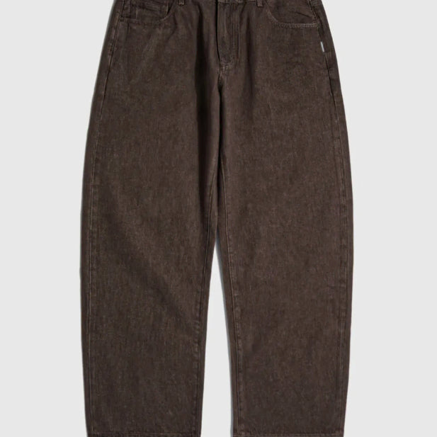 [BUNJANG] Espionage Cliff Relaxed Denim Pants Chocolate / 에스피오나지 Cliff Relaxed Denim Pants Chocolate/ 클리프 릴랙스드 팬츠