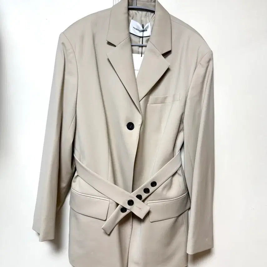 [BUNJANG] Maison Marais So Mannish Jacket Sand Color / 새상품)메종마레 매니쉬 자켓 샌드색상