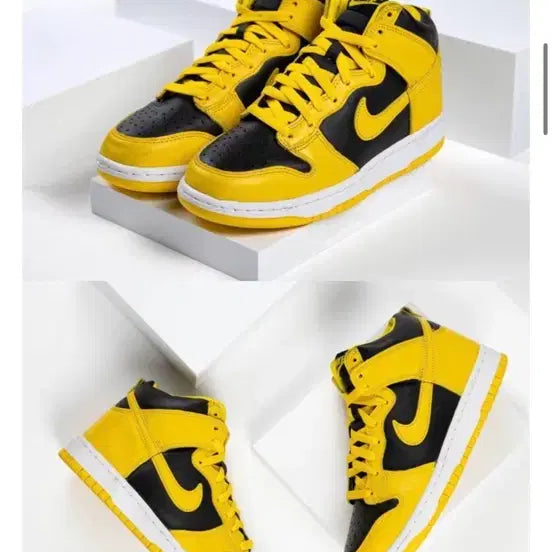 [BUNJANG] Nike Dunk High Varsity "Black Gold" (240mm) / 나이키 덩크 하이 바시티 검노 240
