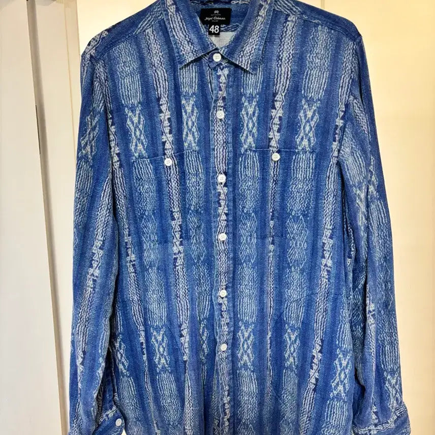 [BUNJANG] Nigel Cabourn Linen Shirt / 나이젤카본 린넨 셔츠