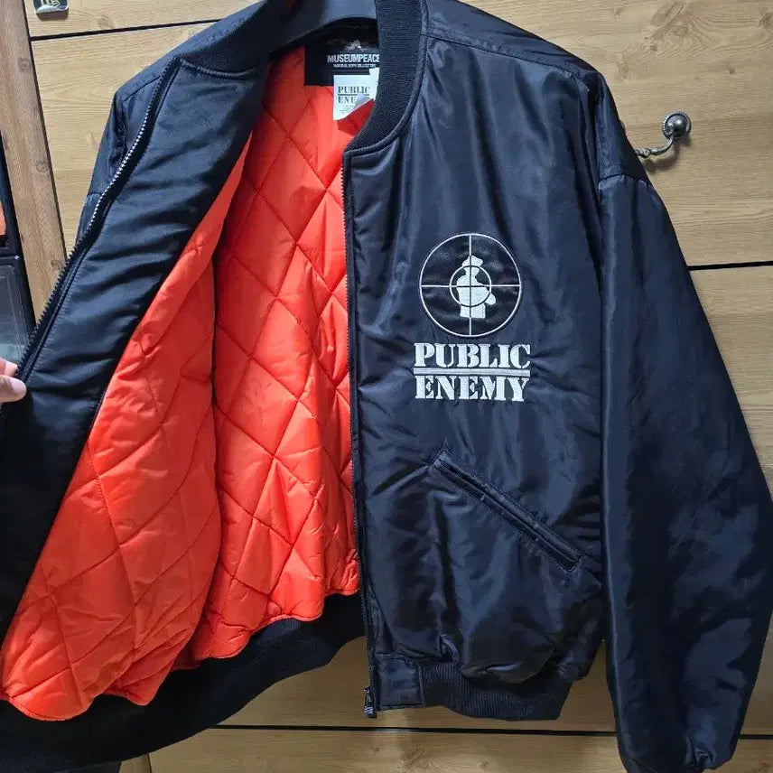 [BUNJANG] Public Enemy Bomber Jacket Deuter / [텍 달린 새상품]퍼블릭 에너미 항공 점퍼 듀테로