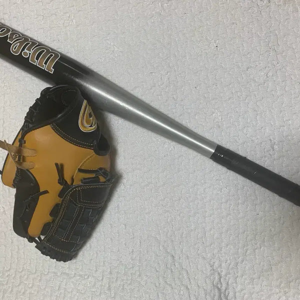 [BUNJANG] Wilson Baseball Glove and Bat Set / &&입문 강추&& 윌슨 야구 글러브 배트 세트 마지막가격