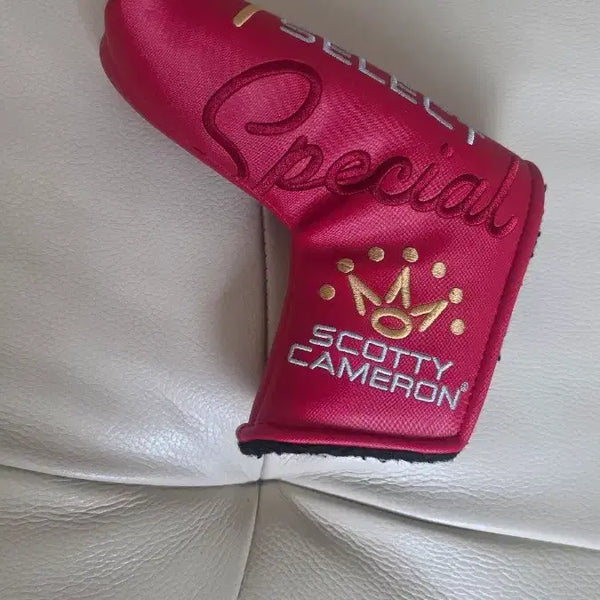 [BUNJANG] Scotty Cameron Special Select Blade Putter Cover (Red/Gold) / [새상품] 스카티 카메론 스페셜 셀렉트 블레이드 퍼터 커버 (레드/골드)