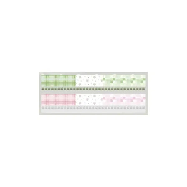 [BUNJANG] Hell Store Summer Fabric Washi Tape / 지옥상점 여름 패브릭 마테