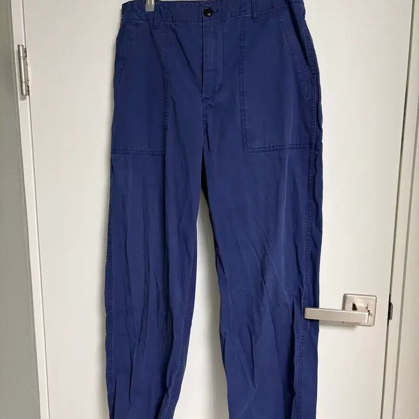 [BUNJANG] Everyone Lightweight Twill Pants Faded Blue / [1] 에브리원 라이트웨이트 트윌 팬츠 페이디드블루