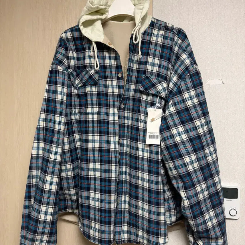 [BUNJANG] Project GR Hoodie Checkered Pattern / 프지알 후드셔츠 1 project gr