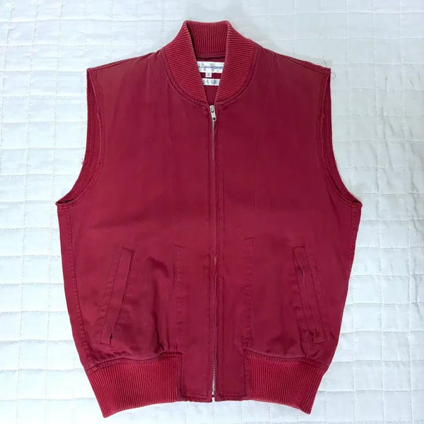 [BUNJANG] Comme des Garçons Sleeveless Vest Jacket / 꼼데가르송 슬리브리스 베스트 자켓