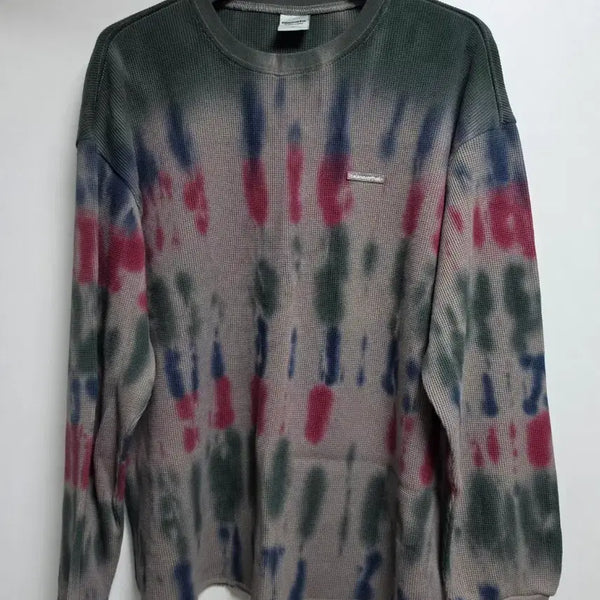 [BUNJANG] Thisisneverthat Tie-Dye Waffle Long Sleeve Top XL / [판매](XL)디스이즈네버댓 타이다이 와플 롱슬리브