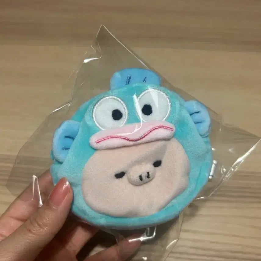 [BUNJANG] Sanrio Hangyodon Pig Pouch Keyring / 산리오 한교동 돼지 파우치 키링