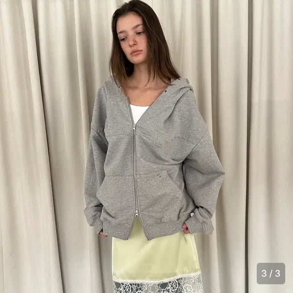 [BUNJANG] Asura Two-Way Hoodie Zip-up / 아수라 후드집업