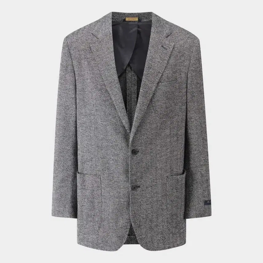 [BUNJANG] Brooks Brothers Herringbone Jacket Grey 40R / [40R, 국내100] 브룩스브라더스 헤링본자켓 그레이색상