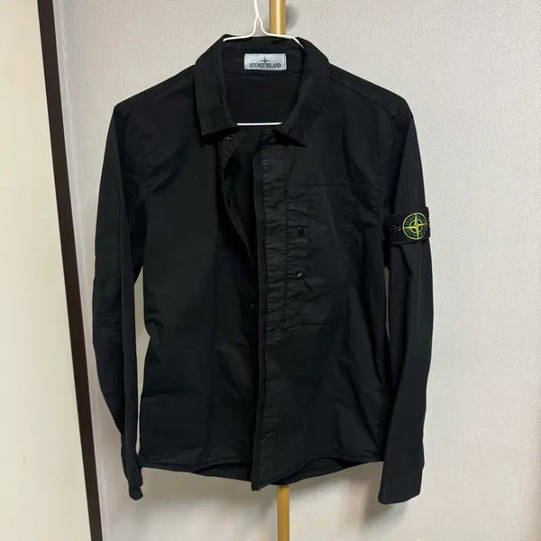 [BUNJANG] Stone Island Jacket Black M Size / [정품] 25년식 스톤아일랜드 자켓 블랙