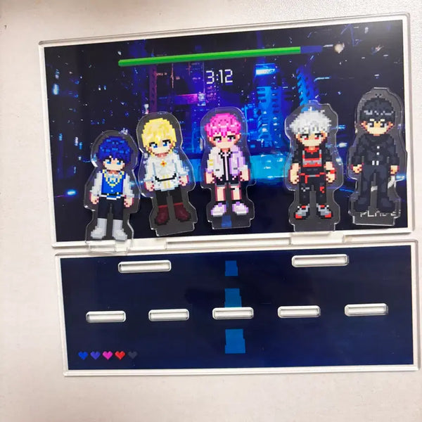 [BUNJANG] PLAVE Pixel World Acrylic Stand Diorama / 플레이브 픽셀월드 아크릴스탠드 디오라마