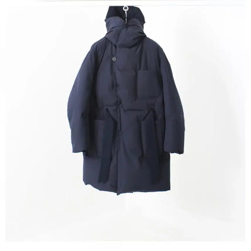 [BUNJANG] Document Duck Down Robe Hooded Coat M / [M] 도큐먼트 덕다운 로브 후드 코트