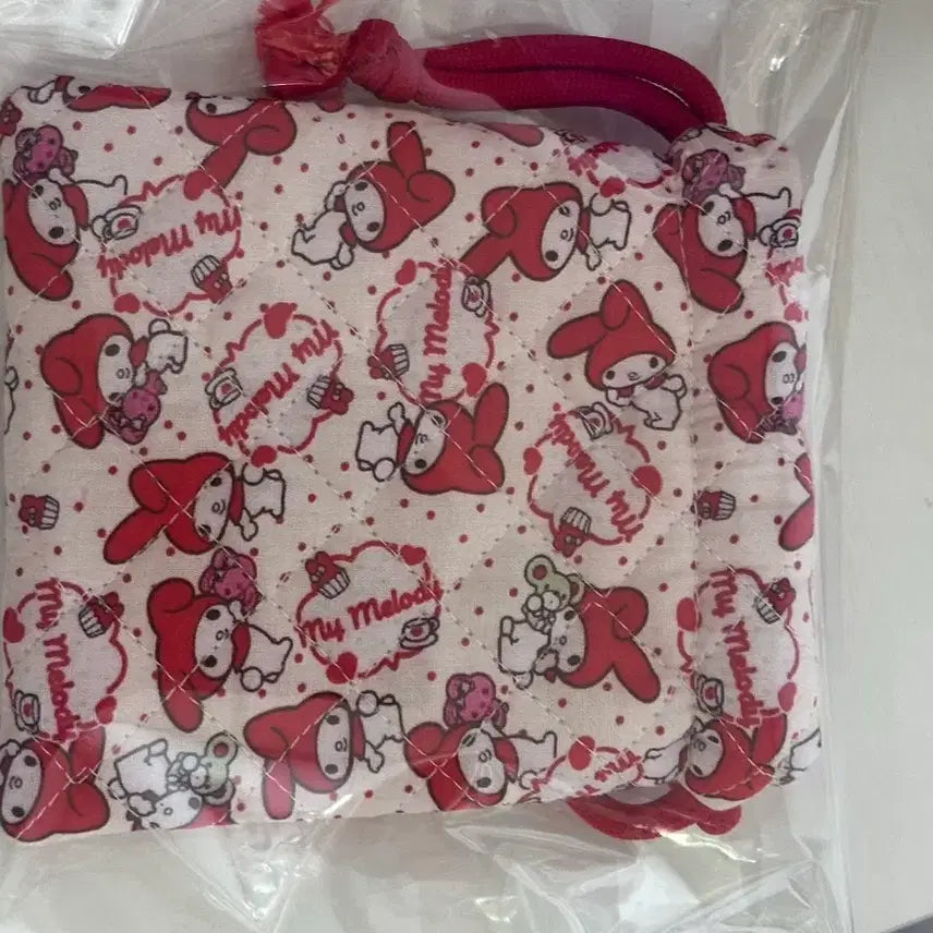[BUNJANG] Sanrio My Melody Handmade Drawstring Pouch / 산리오 마이멜로디 핸드메이드 복조리 파우치
