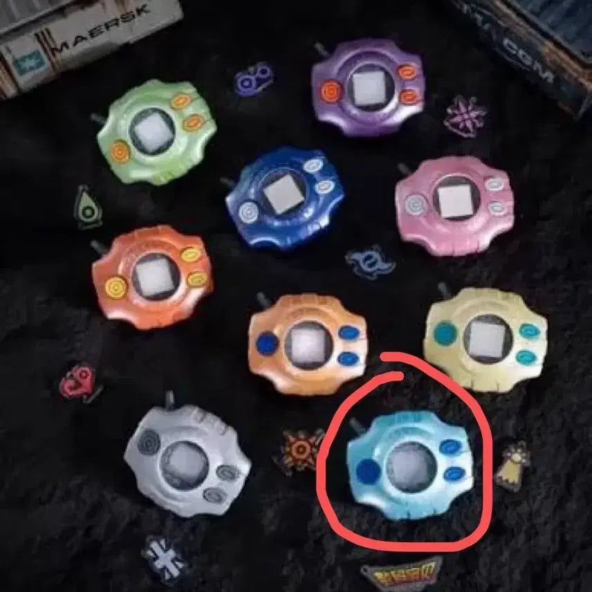 [BUNJANG] Digimon Digivice Keychain (Original) / 디지몬 디지바이스 키링 판매 오리지널