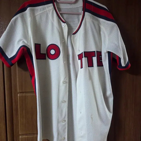 [BUNJANG] Lotte Giants Old Uniform (Yoon Dong-hee / 105 XL) / 롯데자이언츠 올드 유니폼 (윤동희/105.XL)