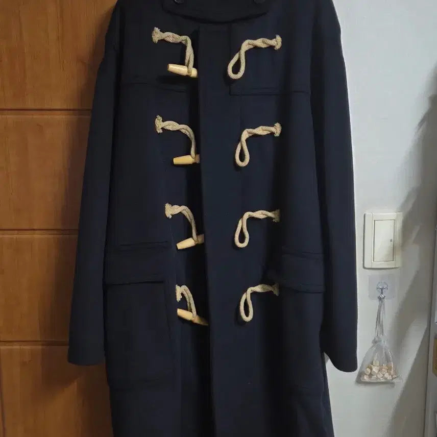 [BUNJANG] LPA Duffle Coat Navy L / 로파이 더플코트 네이비 L