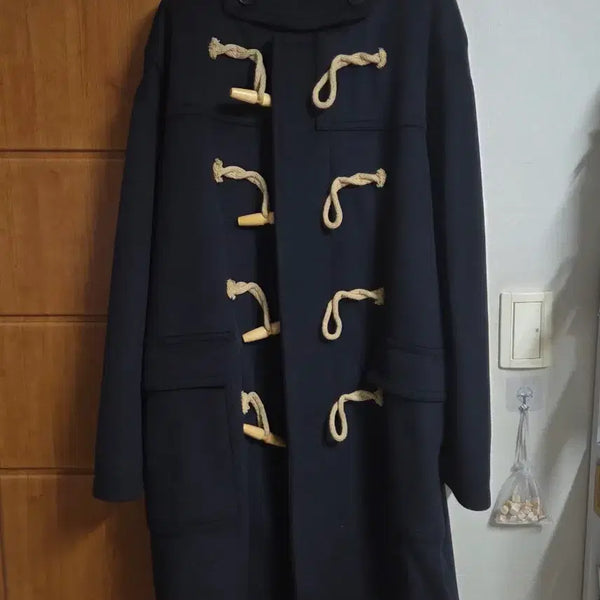 [BUNJANG] LPA Duffle Coat Navy L / 로파이 더플코트 네이비 L