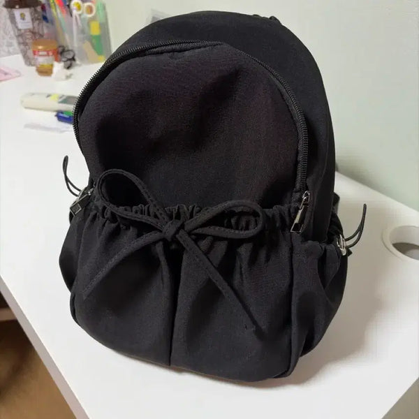 [BUNJANG] Ribbon Mini Backpack / 리본 미니 백팩