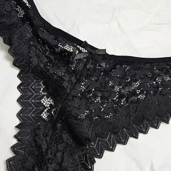 [BUNJANG] Used Black Lace Panties / 중고 팬티