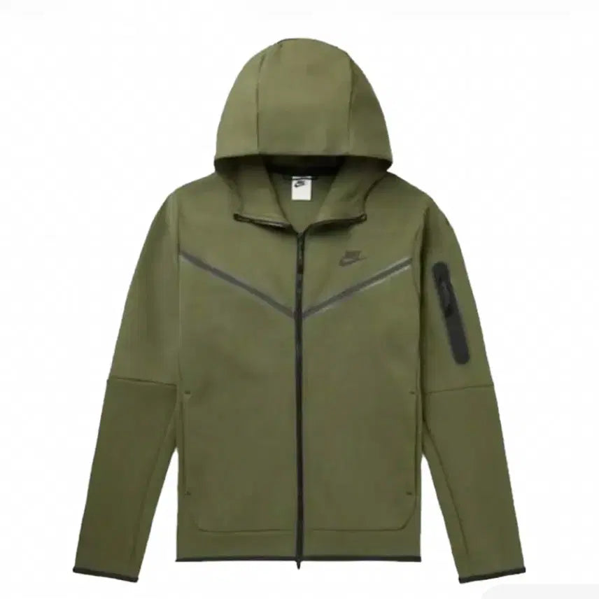 [BUNJANG] Nike Tech Fleece Khaki M Size / 나이키 테크팩 카키 m사이즈