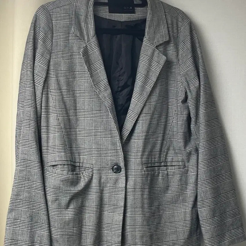 [BUNJANG] O.F.B. Check Pattern Jacket / 체크 패턴 자켓 국산 made in korea