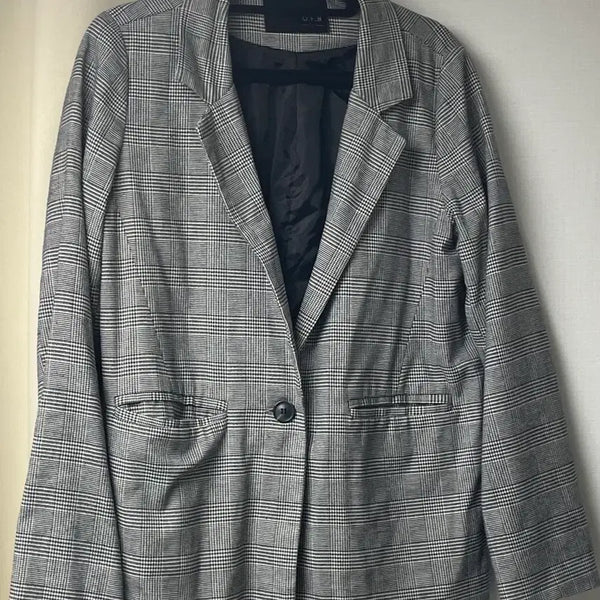 [BUNJANG] O.F.B. Check Pattern Jacket / 체크 패턴 자켓 국산 made in korea