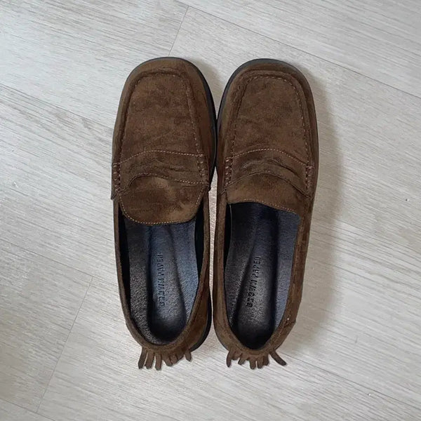 [BUNJANG] Manic Suede Loafers Size 245 / 매니크 스웨이드 로퍼 245