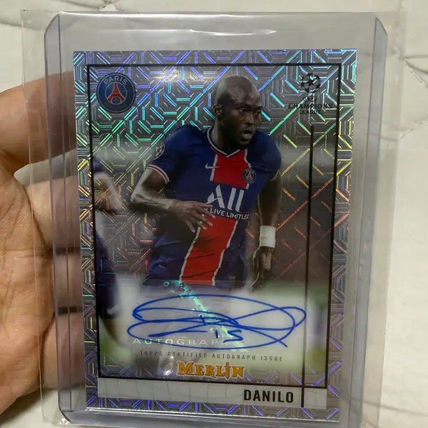 [BUNJANG] Danilo PSG Autographed Card / 다닐루 psg 오토 카드 사인