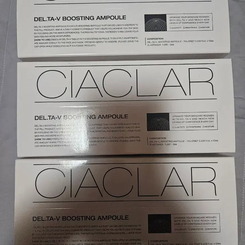 [BUNJANG] CiaKla Delta-V Boosting Ampoule & Cream Set / 씨아클라