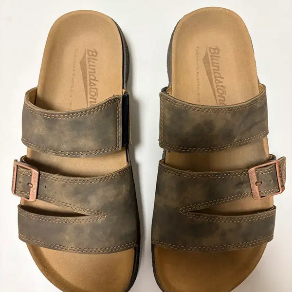 [BUNJANG] Bloodstone Rustic Brown Sandals (Size 260-265) / 블러드스톤 샌들 au7(260~265) 러스틱브라운