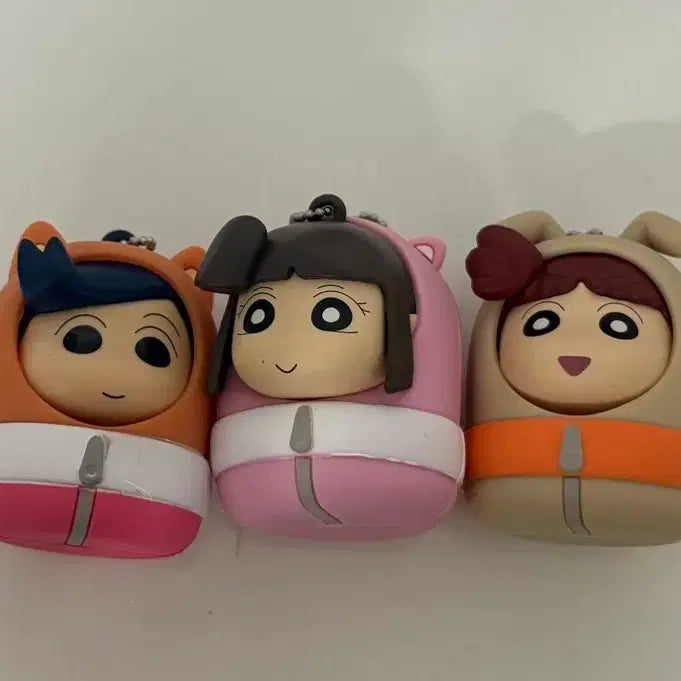 [BUNJANG] Crayon Shin-chan Sleeping Bag Figure Keychain / 짱구는 못말려 침낭 피규어 키링