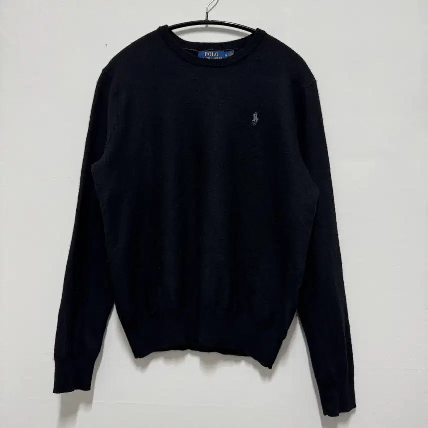 [BUNJANG] Polo Ralph Lauren Wool Knit Black / 폴로 랄프로렌 울 니트 블랙