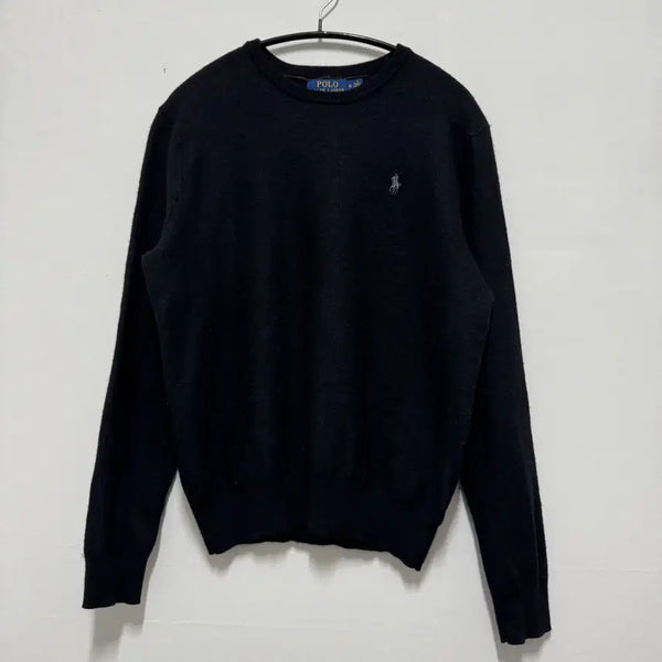[BUNJANG] Polo Ralph Lauren Wool Knit Black / 폴로 랄프로렌 울 니트 블랙