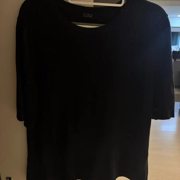 [BUNJANG] Time Black Knit / 타임 블랙 니트