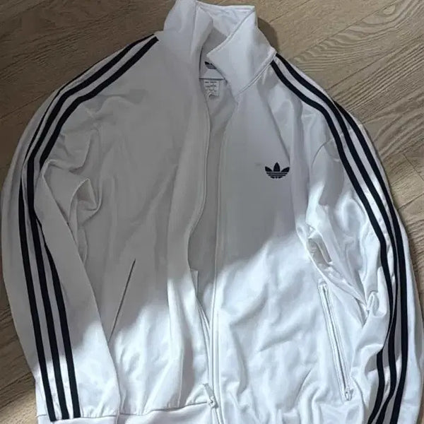 [BUNJANG] Adidas Firebird Track Top Jersey White / 아디다스 파이어버드 트랙탑 져지 흰색