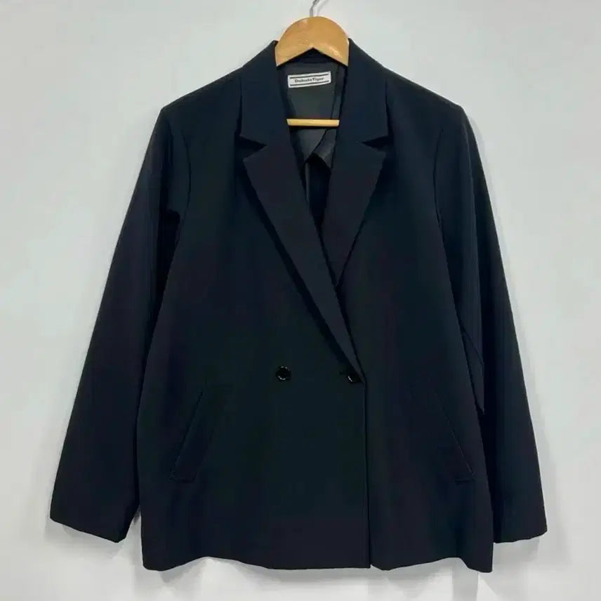 [BUNJANG] Onitsuka Tiger Double-Button Lapel Neck Blazer Jacket / 오니츠카타이거 더블버튼 카라넥 블레이저 자켓