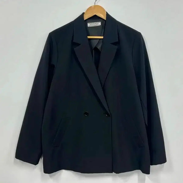 [BUNJANG] Onitsuka Tiger Double-Button Lapel Neck Blazer Jacket / 오니츠카타이거 더블버튼 카라넥 블레이저 자켓