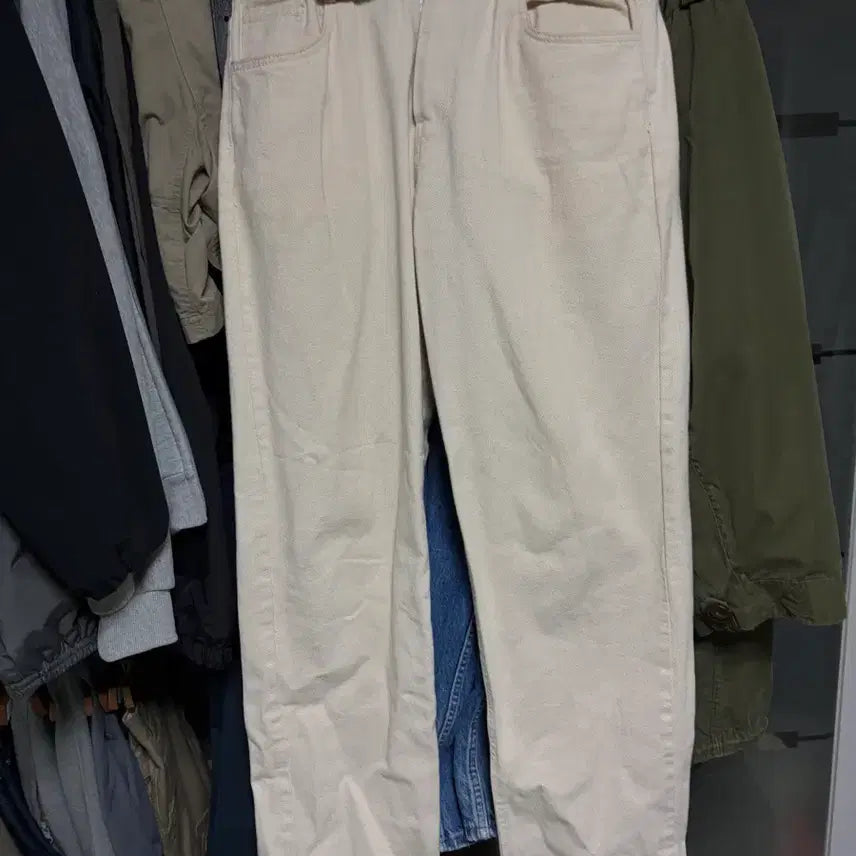 [BUNJANG] Anroler Code Cream Denim Jeans / 아널러코드 크림진