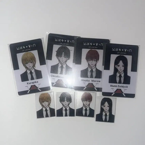 [BUNJANG] Hunter x Hunter ID Card Photo Set / 헌터헌터 ID카드 증명사진 비공굿