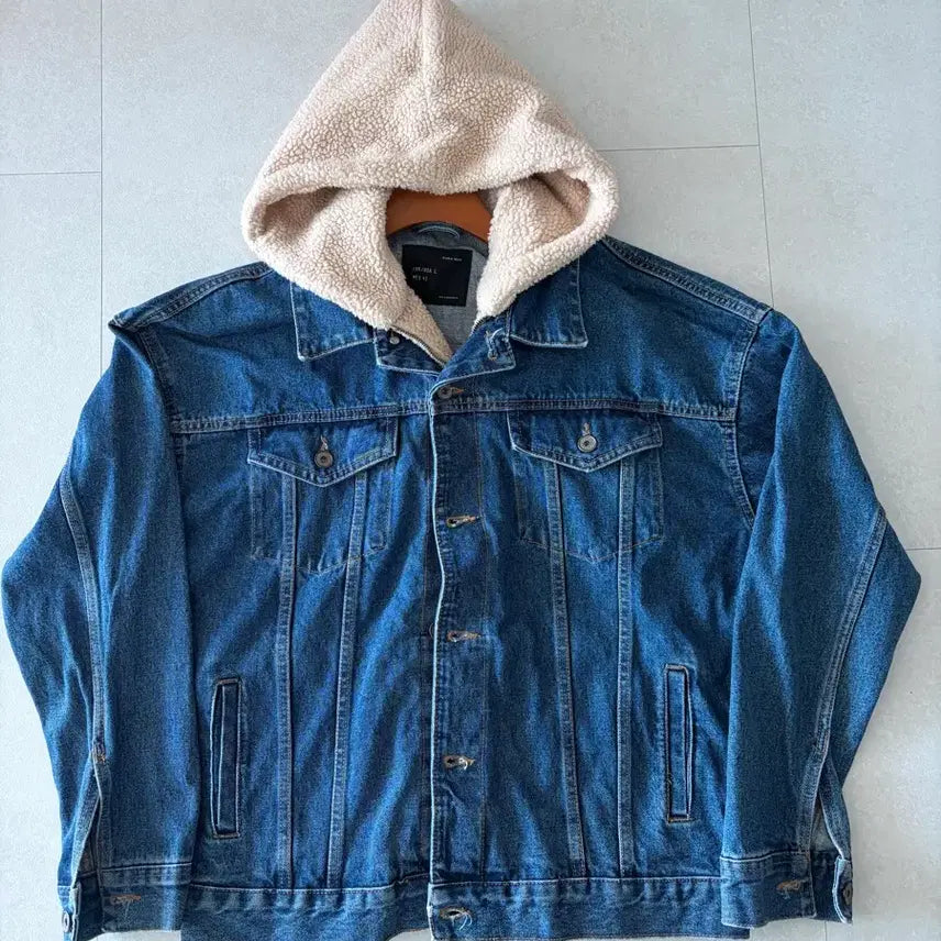 [BUNJANG] Zara Denim Hooded Jacket / 자라 데님 후드 자켓 105