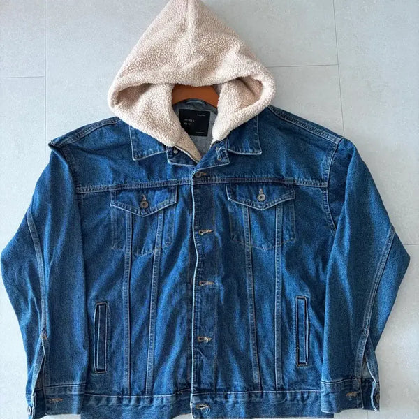 [BUNJANG] Zara Denim Hooded Jacket / 자라 데님 후드 자켓 105