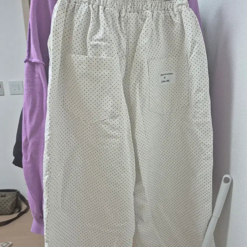 [BUNJANG] Polka Dot Cotton Pants / 도트팬츠새상품