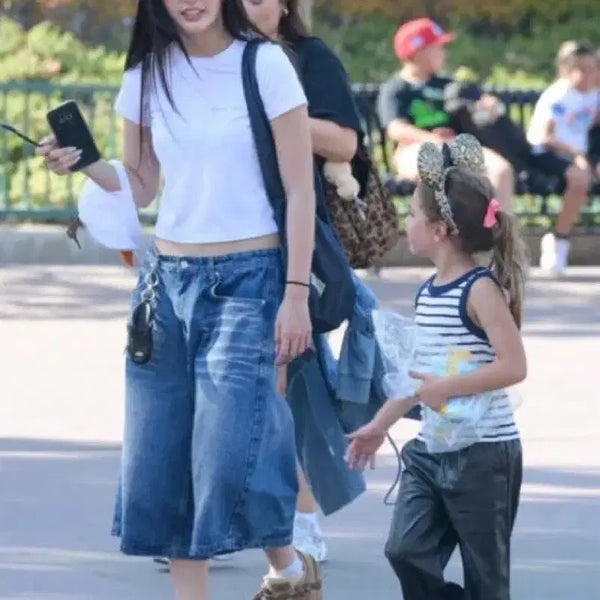 [BUNJANG] EAZINOIZY Bermuda Pants Deep Blue / 이지노이지 버뮤다팬츠 딥블루 1번