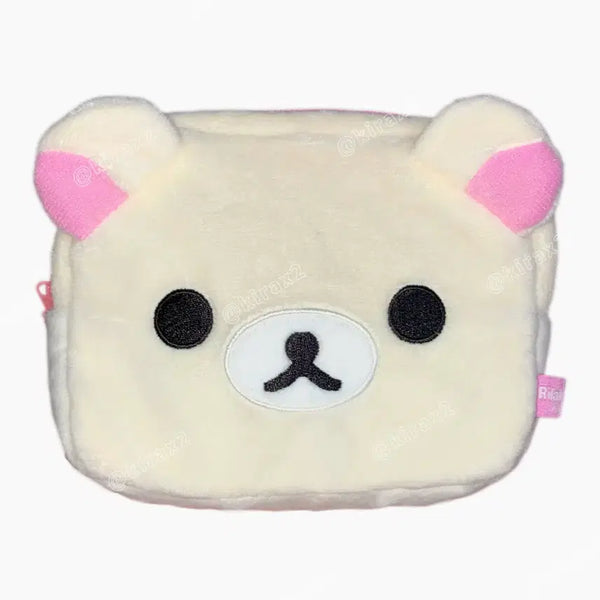 [BUNJANG] Rilakkuma Square Pouch (Opened, Unused) / 단순개봉 미사용 코리락쿠마 정품 사각파우치