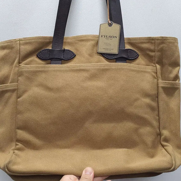 [BUNJANG] Filson Beige Tote Bag (45cm x 30cm) / 필슨 베이지 토트백 탄 (45cm c 30cm )